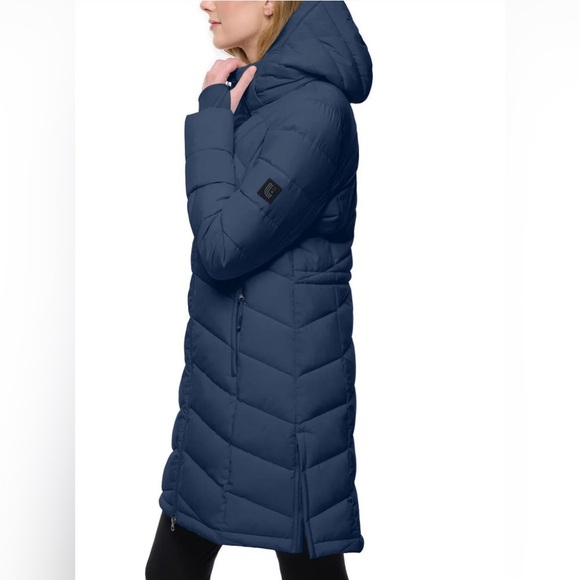 LOLË Women's Long Packable Jacket SIZE L - Picture 2 of 7